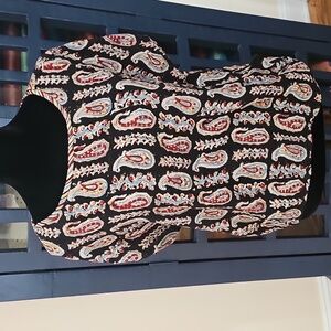 Bohemian paisley top from Fabindia